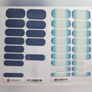 Jamberry Nail Wraps - Blue lot